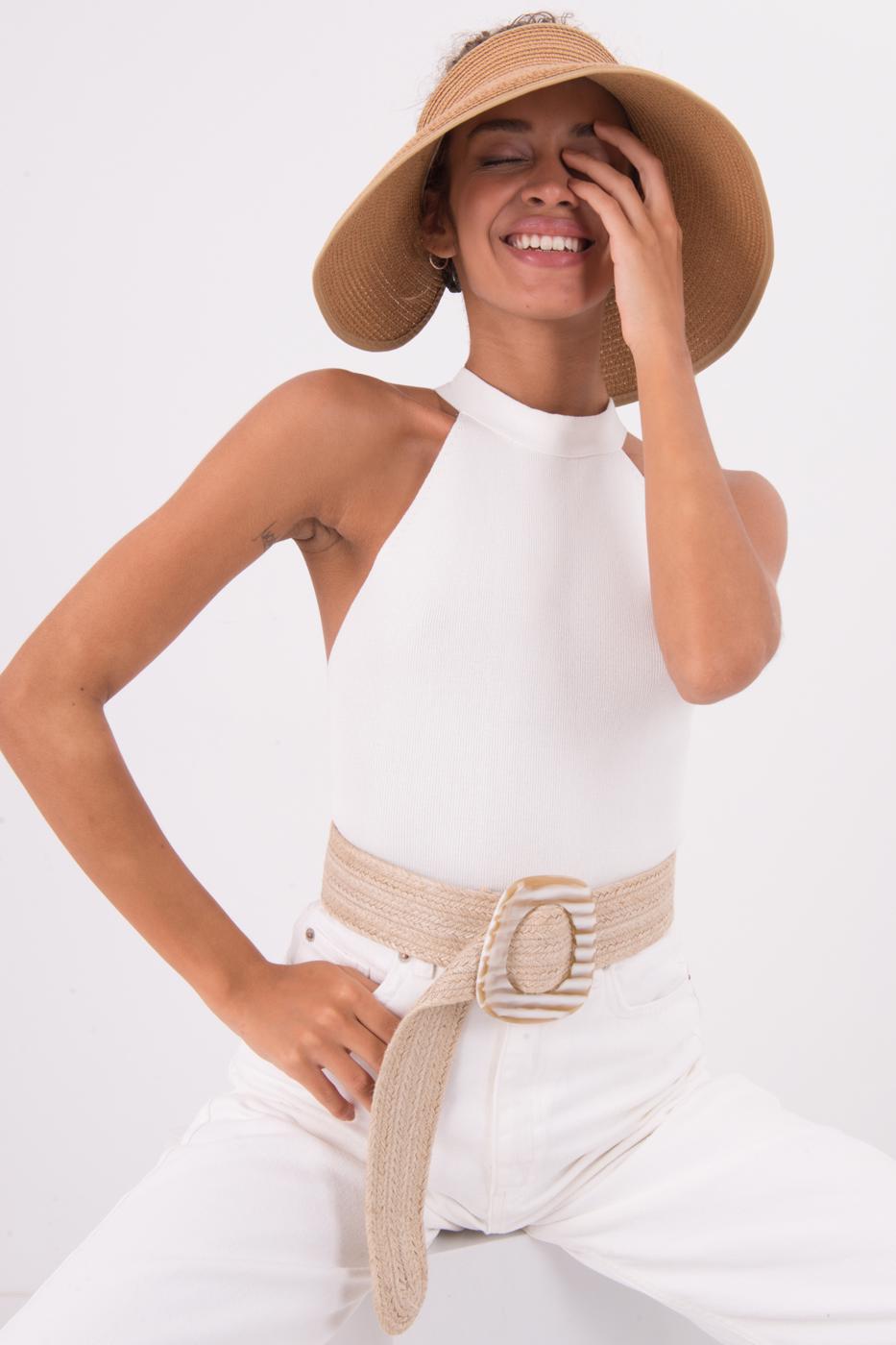 BSL Women Halter Neck Knit Top - El Prat de Llobregat