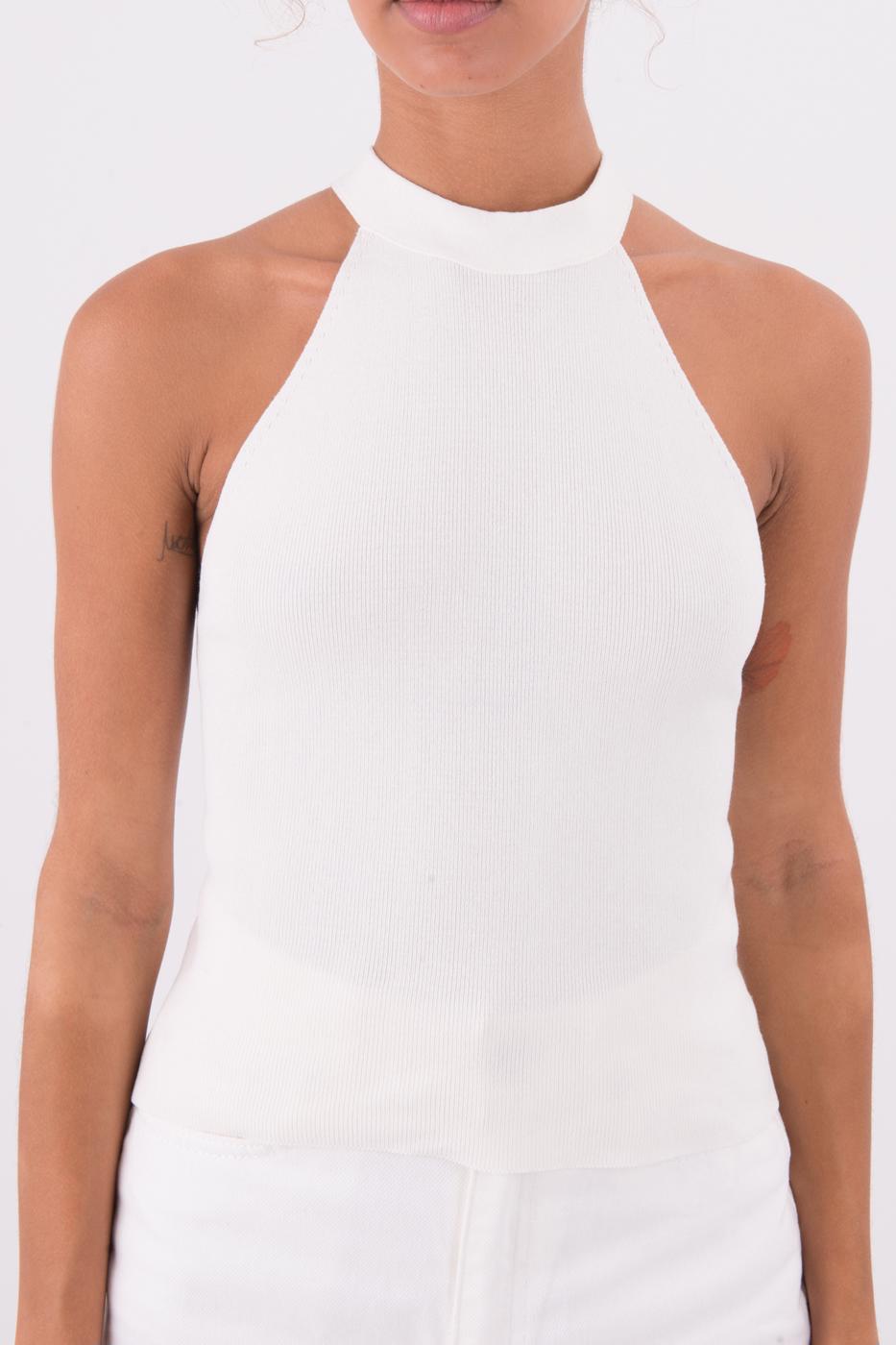 BSL Women Halter Neck Knit Top - El Prat de Llobregat