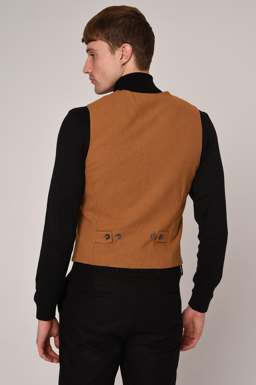 ANT Antioch Hardal Slim Fit Erkek Yelek - Cedar Hill