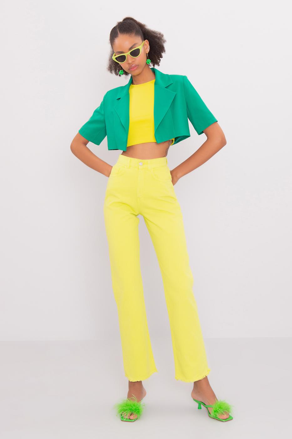 BSL Women High Waist Denim Pants - Great Falls