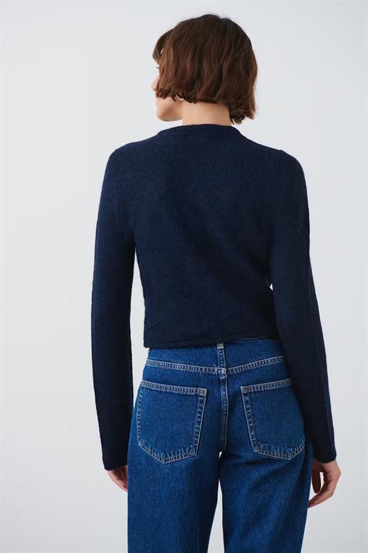 MDX Navy Buttoned Cardigan MG2151 - Vaslui