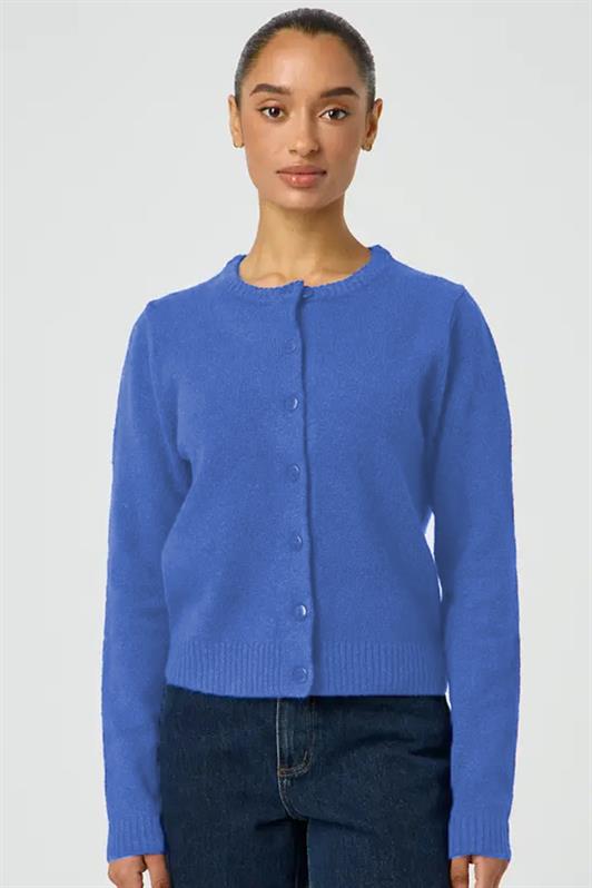 MDX Blue Buttoned Cardigan MG2151 - Bourg-en-Bresse