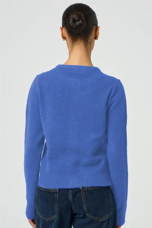 MDX Blue Buttoned Cardigan MG2151 - Bourg-en-Bresse