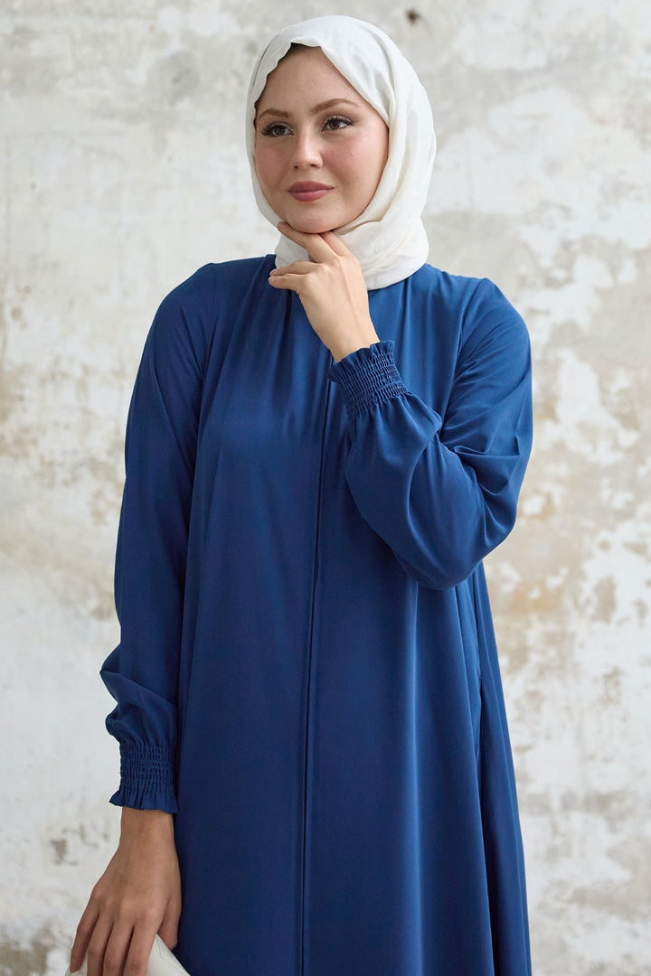 MDS Women Medina Silk Mevlana Indigo Cloak - Margate