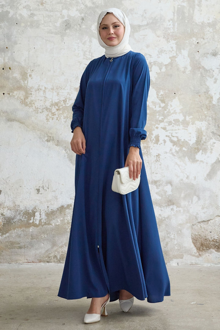 MDS Women Medina Silk Mevlana Indigo Cloak - Margate