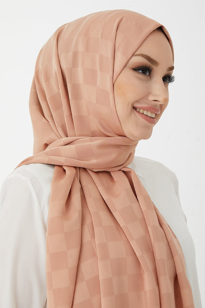 MDS Women Maura Lady Pattern Silky Jacquard Shawl - Puppies - Fort Lauderdale