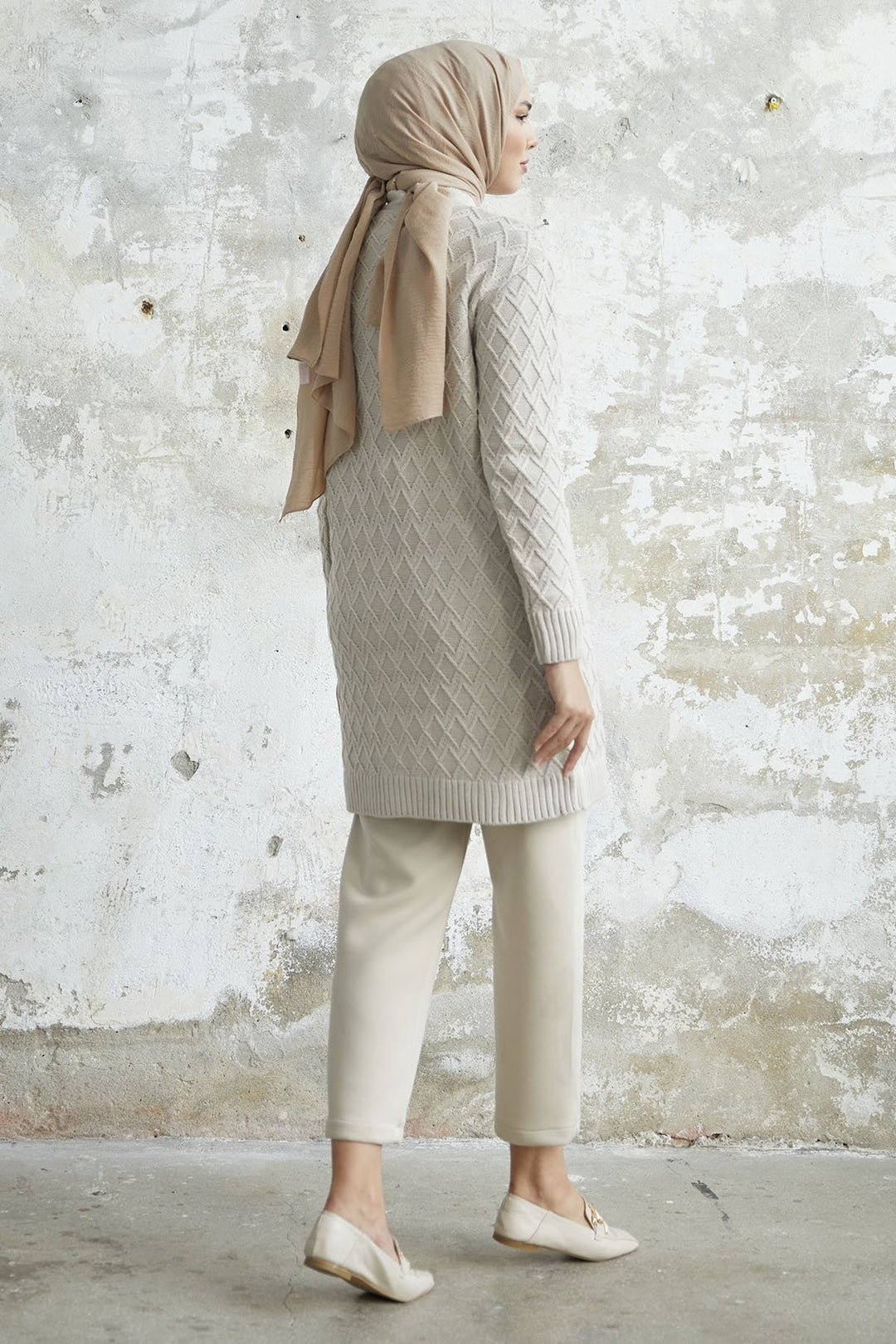 MDS Women Mosya Pocket Buttoned Knit Cardigan - Ecru - Everett