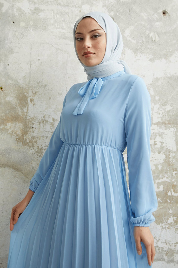 MDS Women Piliseli Limelda Chiffon Dress - Baby Blue - Esslingen