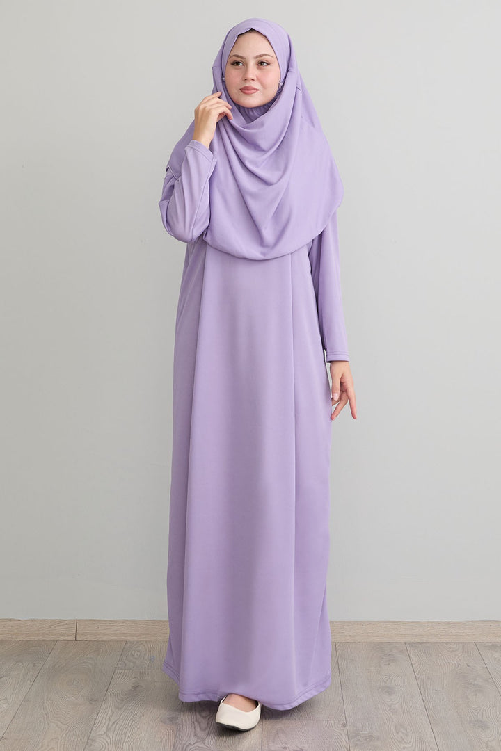MDS Women One Piece Lilac Prayer Dress - Panevėžys
