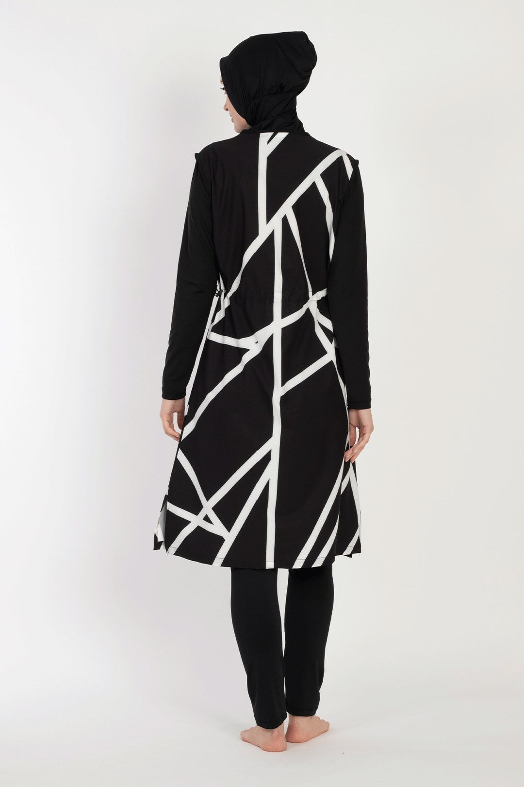 MDS Women 6049 Black Burkini - Perris