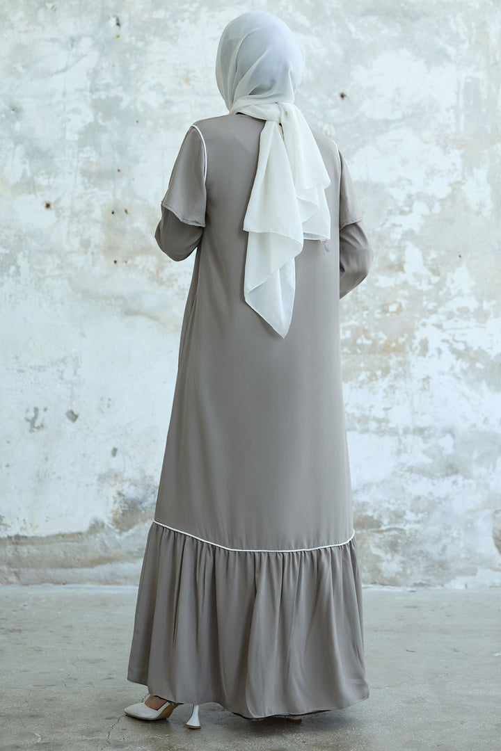 MDS Women Sleeveless Detailed Stone Embellished Abaya - Tizayuca