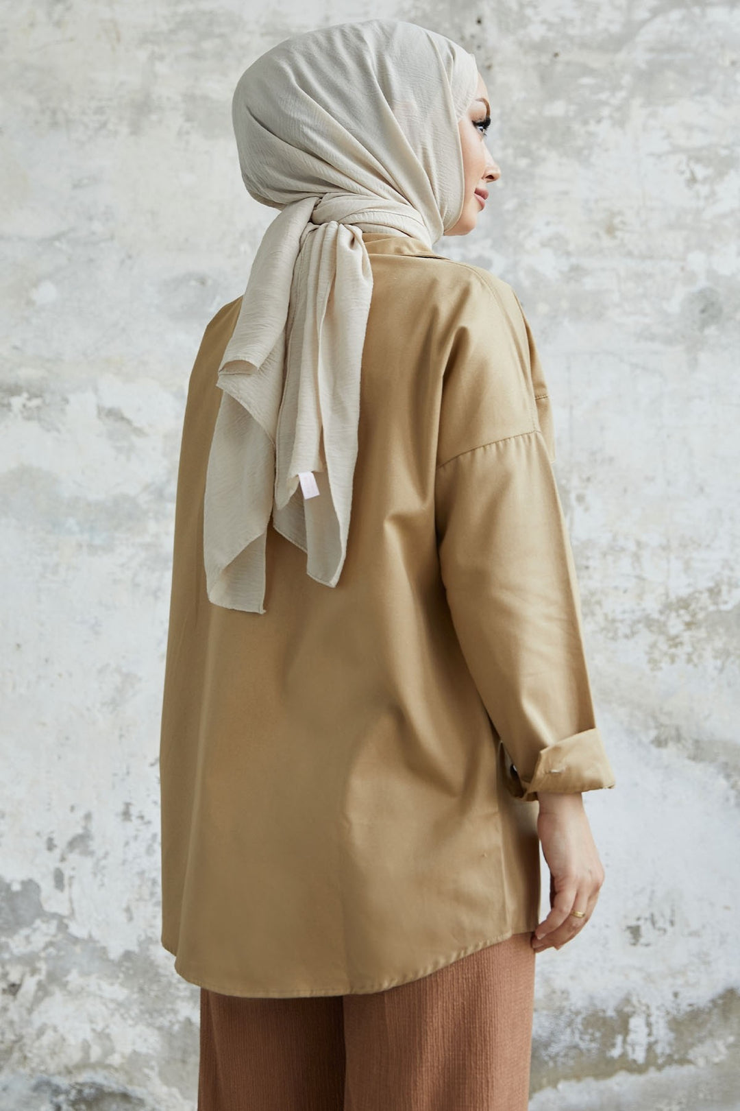 MDS Women Marley Tote Pocket Detail Jacket - Beige - Neuilly-sur-Marne