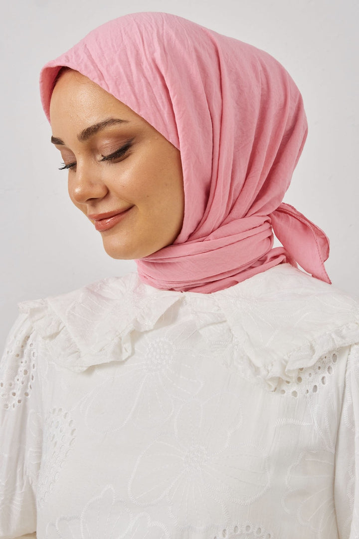 MDS Women Organic Fresh Scarf - Pink - Pejë