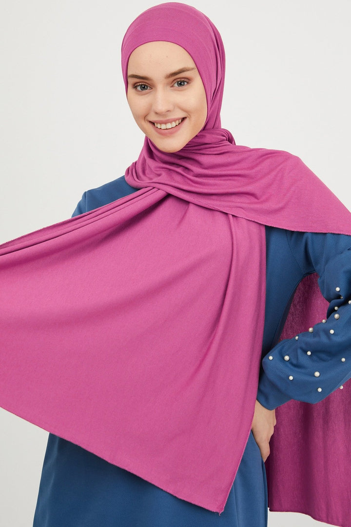 MDS Women Liny Penye Shawl - Fuchsia - Limbiate