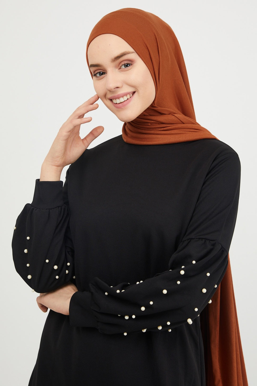MDS Women Liny Penye Shawl - Cinnamon - Lower Hutt