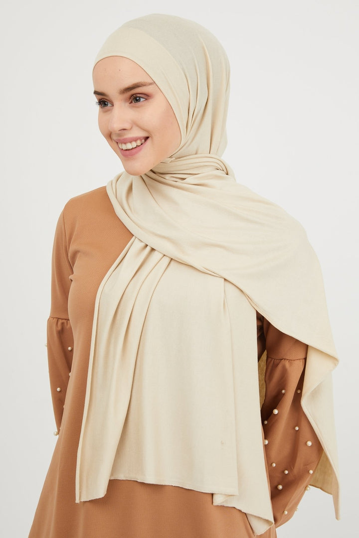 MDS Women Liny Crochet Shawl - Cream - Pesaro