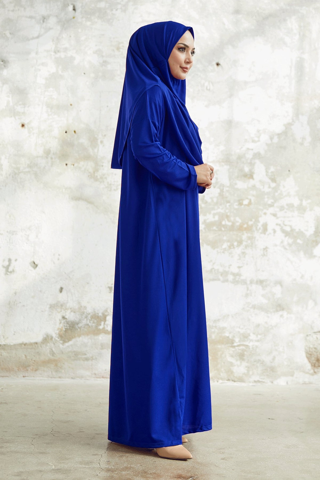 MDS Women One Piece Prayer Dress - Sax Blue - Wilhelmshaven