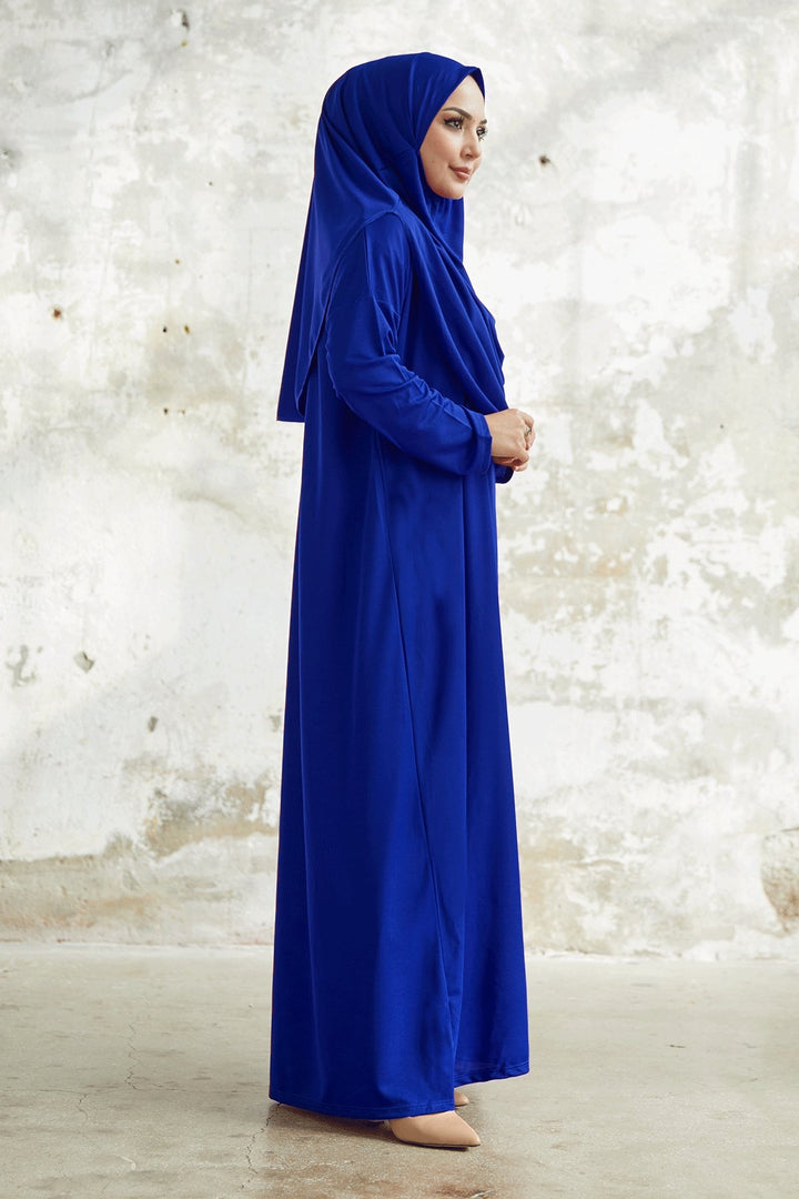 MDS Women One Piece Prayer Dress - Sax Blue - Wilhelmshaven