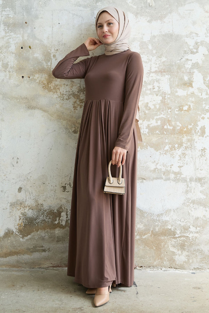 MDS Women Sandy Pocket Dress - Bitter Coffee - North Shields