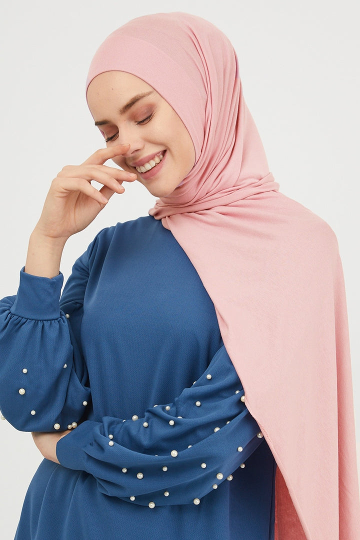 MDS Women Liny Crochet Shawl - Salmon - Redmond