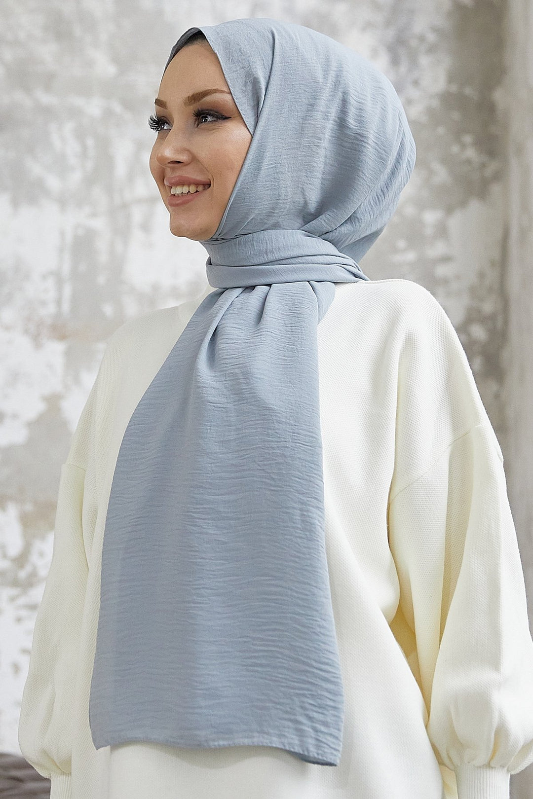 MDS Women Riva Jazz Shawl - Gray - Folkestone