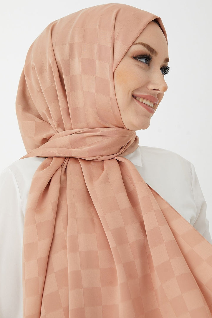 MDS Women Maura Lady Pattern Silky Jacquard Shawl - Puppies - Fort Lauderdale
