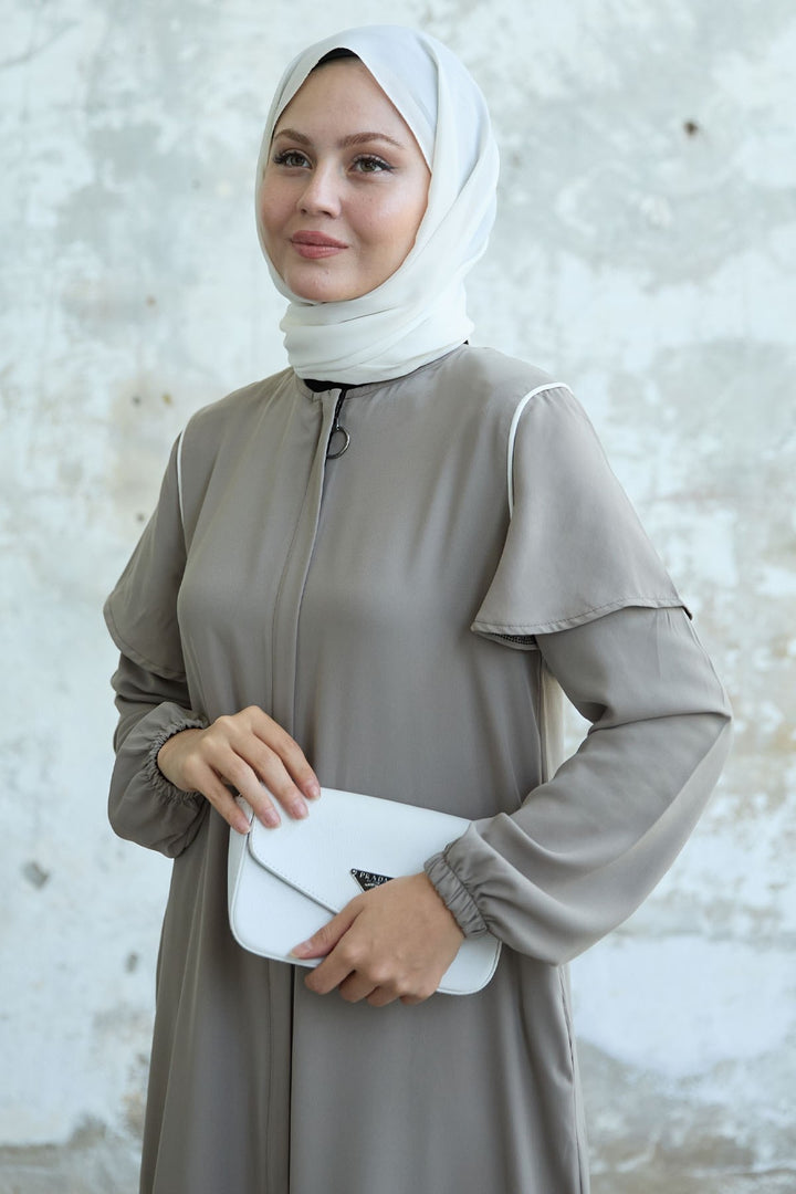 MDS Women Sleeveless Detailed Stone Embellished Abaya - Tizayuca