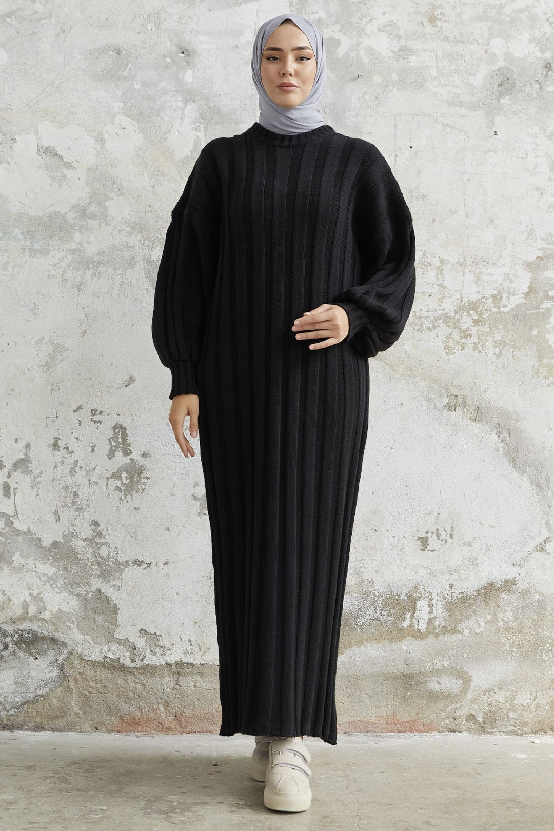 MDS Women Lovisa Ribbed Knit Dress - Black - Zaventem