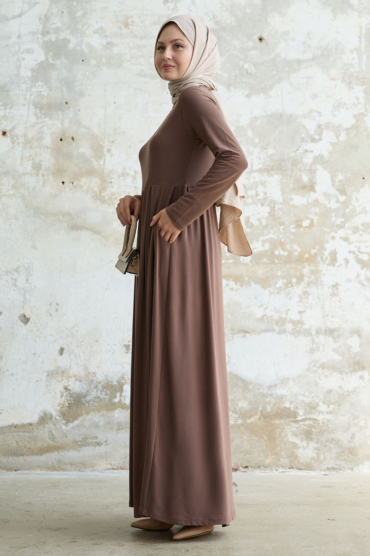 MDS Women Sandy Pocket Dress - Bitter Coffee - North Shields