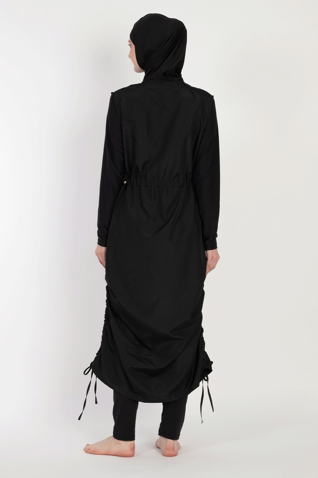 MDS Women 6068 Black Burkini - Temple