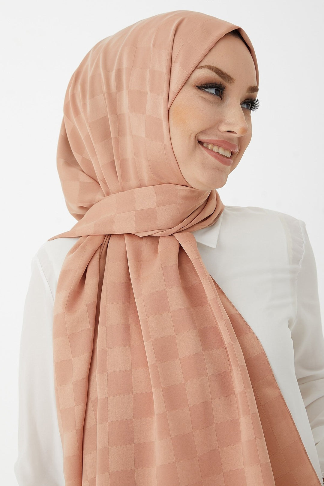 MDS Women Maura Lady Pattern Silky Jacquard Shawl - Puppies - Fort Lauderdale