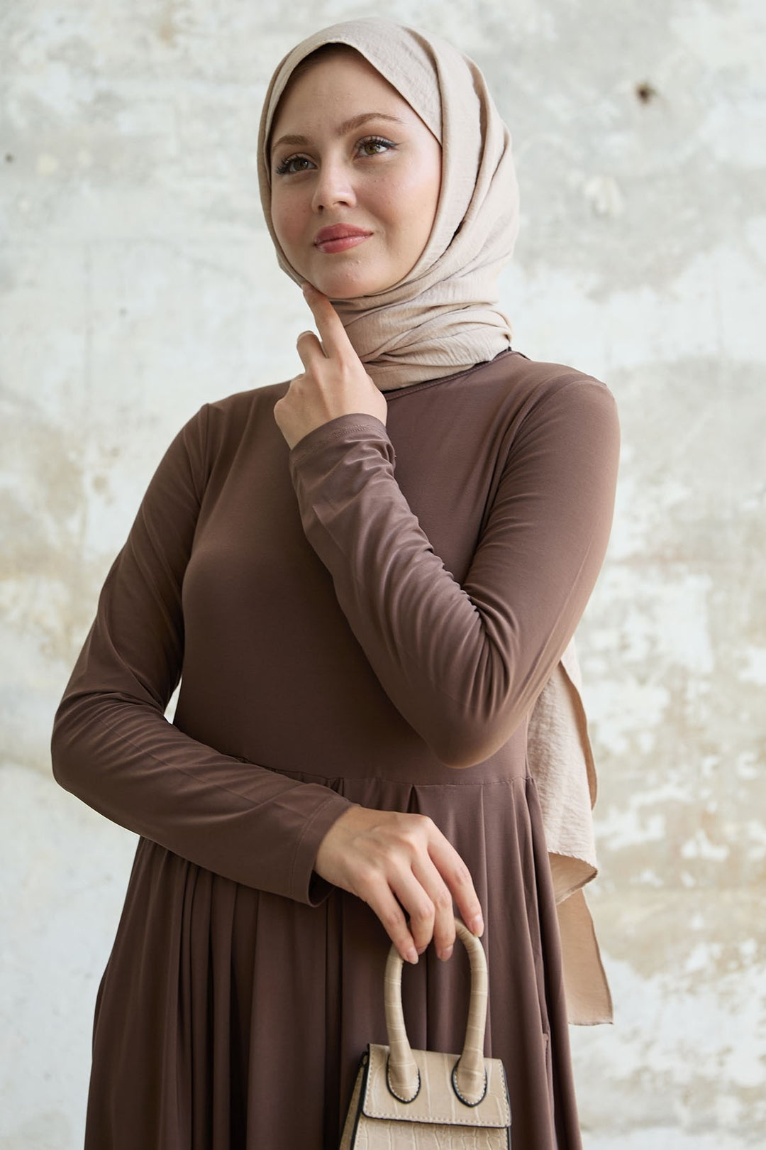 MDS Women Sandy Pocket Dress - Bitter Coffee - North Shields