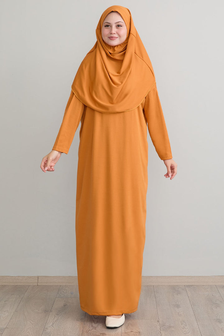 MDS Women One Piece Camel Prayer Dress - Verona