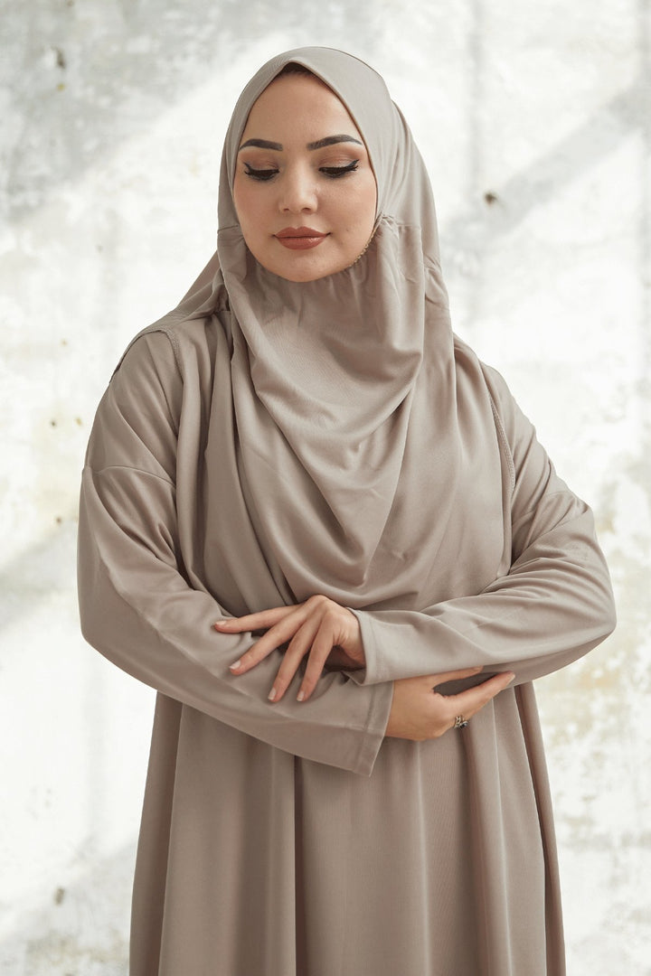 MDS Women One Piece Prayer Dress - Stone - Sevran