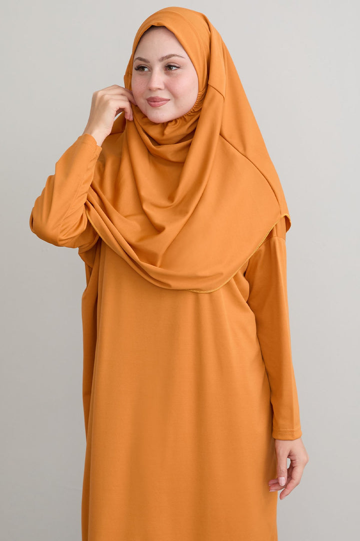 MDS Women One Piece Camel Prayer Dress - Verona