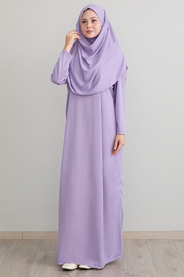 MDS Women One Piece Lilac Prayer Dress - Panevėžys