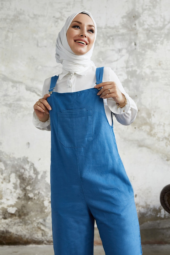 MDS Women Lindy Strap Overalls - Indigo - Pasco