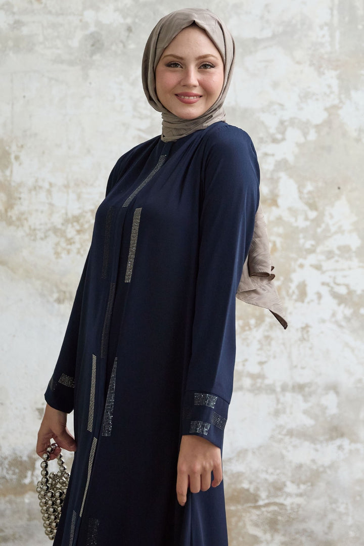 MDS Women Secret Stony Navy Abaya - Eschweiler