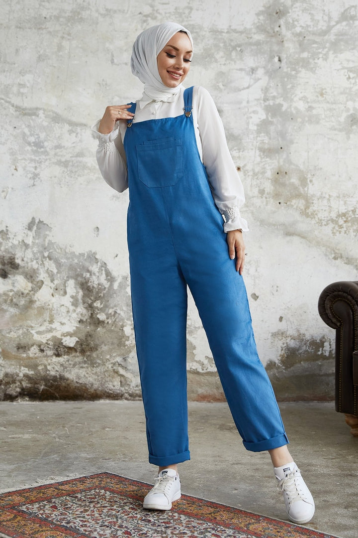 MDS Women Lindy Strap Overalls - Indigo - Pasco