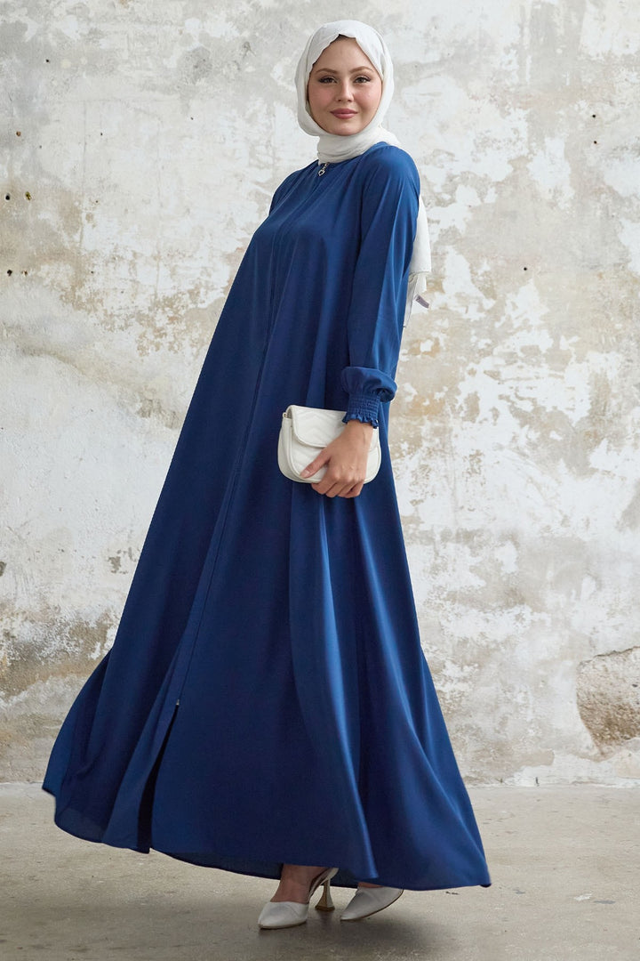 MDS Women Medina Silk Mevlana Indigo Cloak - Margate
