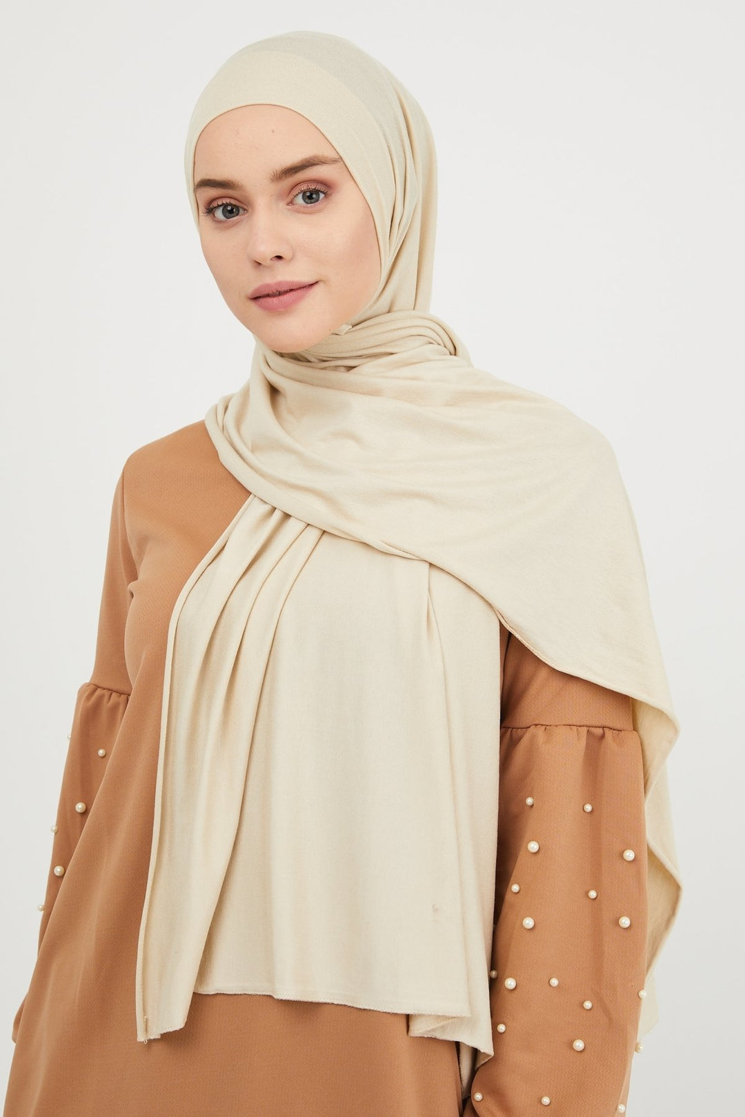 MDS Women Liny Crochet Shawl - Cream - Pesaro