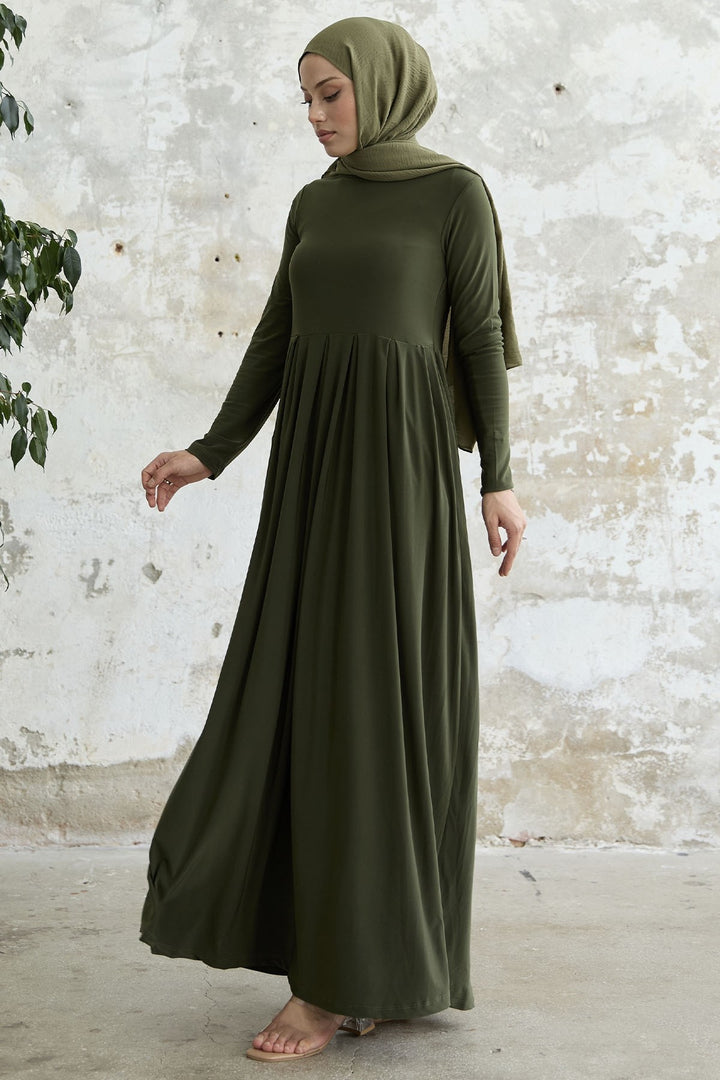 MDS Women Sandy Pocket Dress - Khaki - Enerhodar