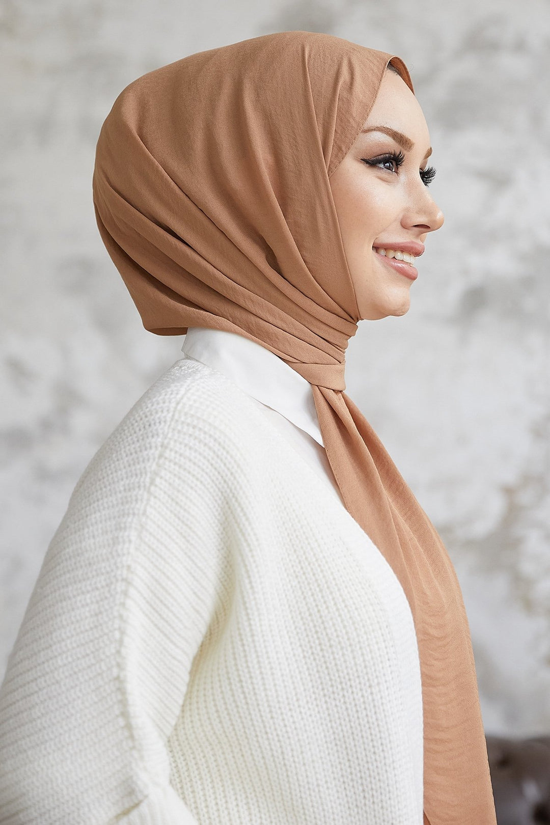 MDS Women Riva Jazz Shawl - Caramel - South Shields