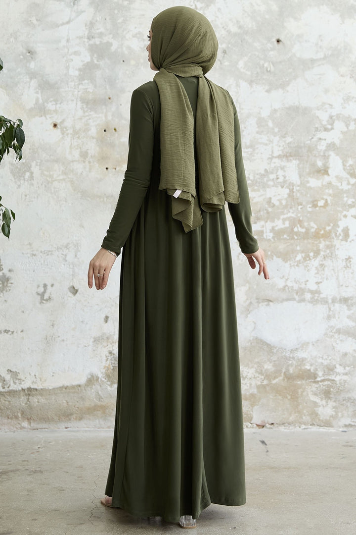 MDS Women Sandy Pocket Dress - Khaki - Enerhodar
