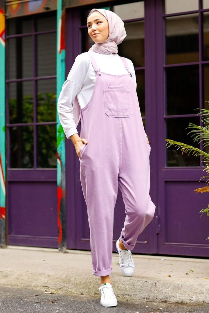 MDS Women Lindy Strap Overalls - Lilac - Nuevo Casas Grandes