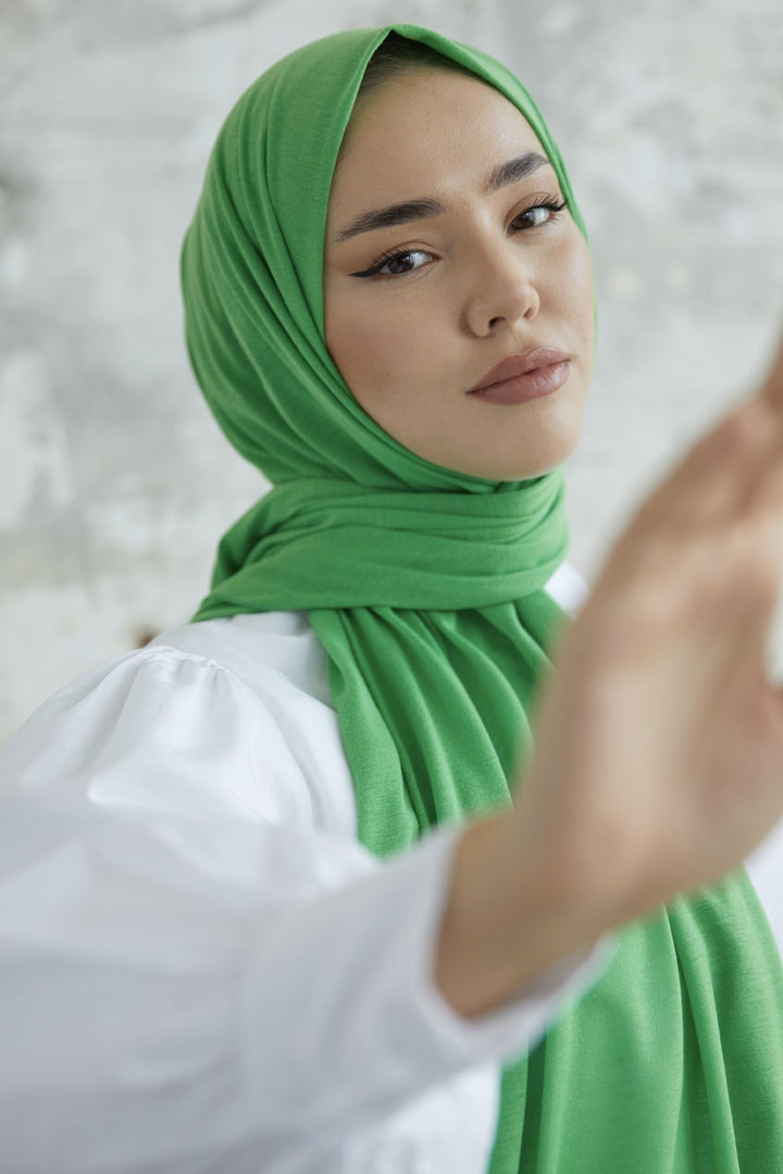 MDS Women Liny Crochet Shawl - Green - Ede