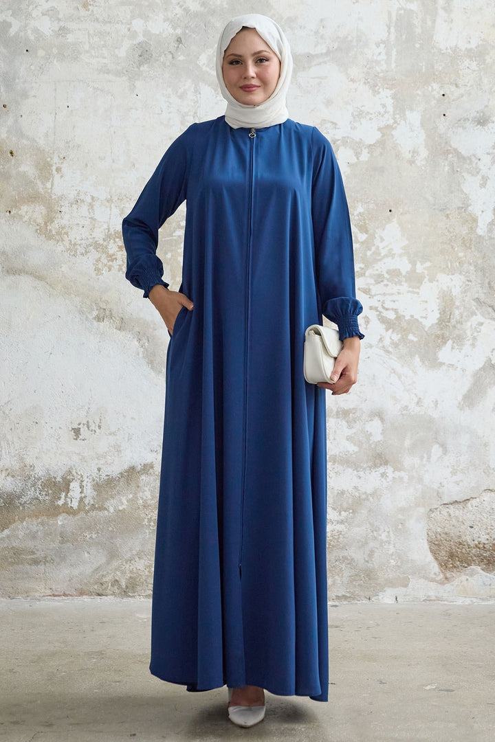 MDS Women Medina Silk Mevlana Indigo Cloak - Margate