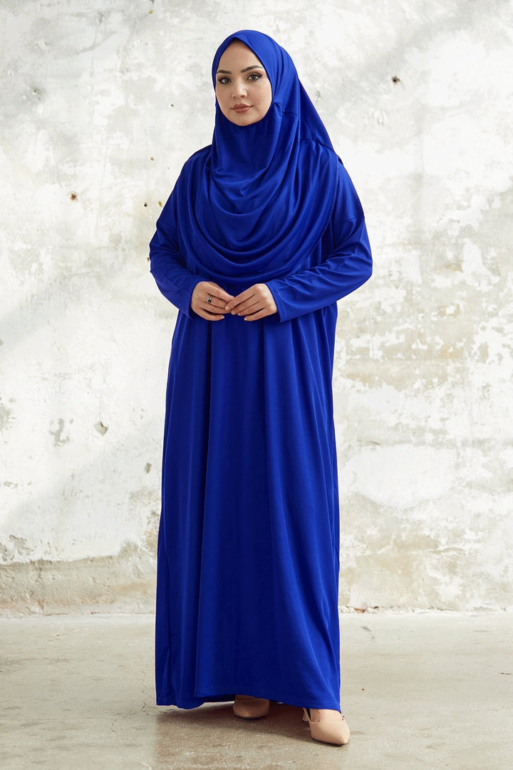 MDS Women One Piece Prayer Dress - Sax Blue - Wilhelmshaven