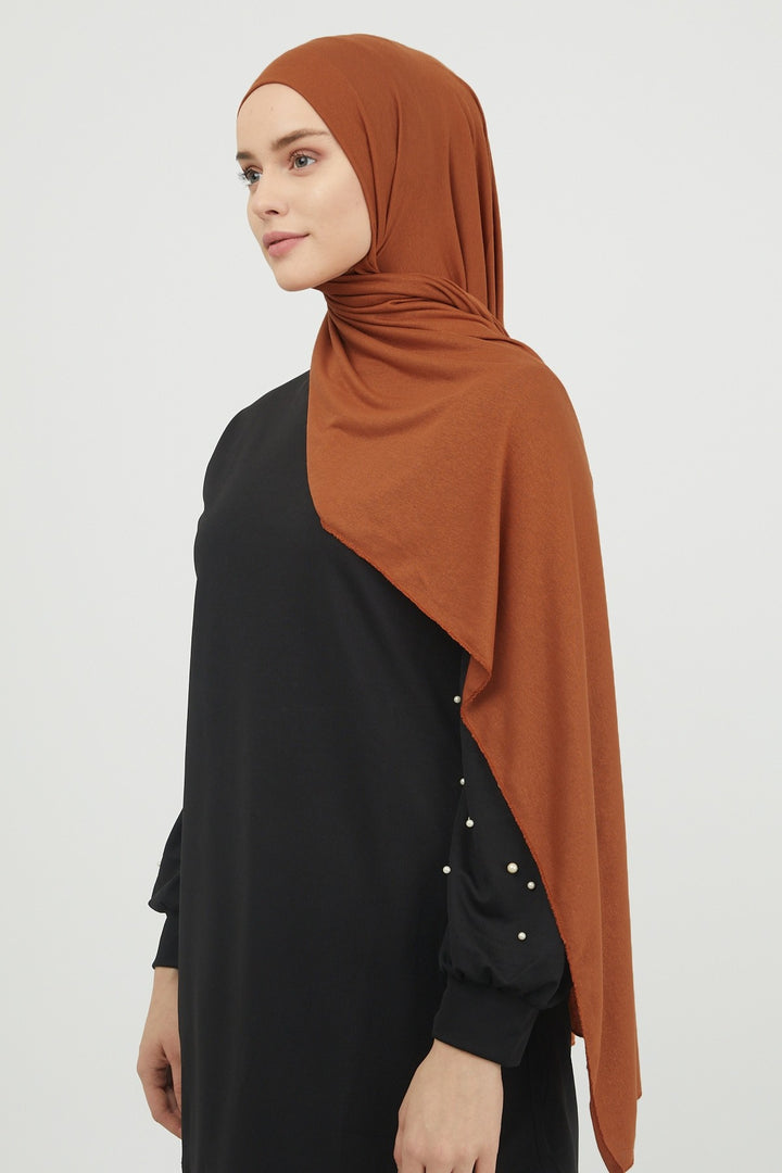 MDS Women Liny Penye Shawl - Cinnamon - Lower Hutt