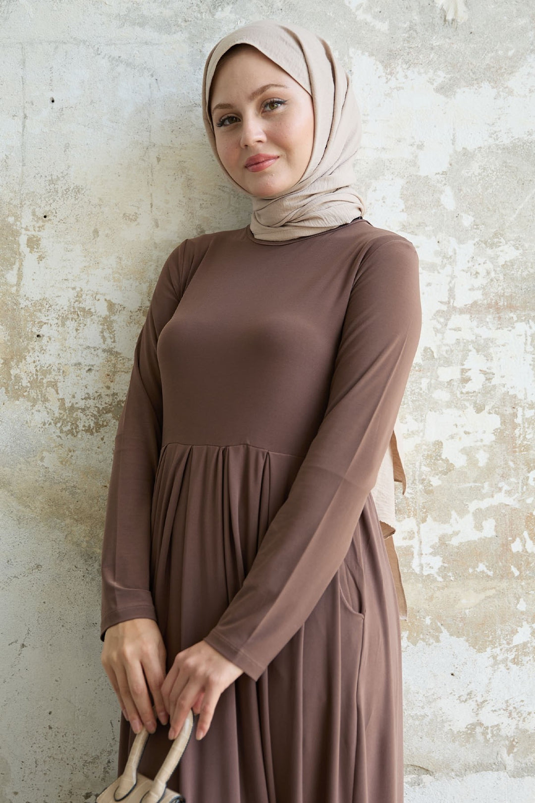 MDS Women Sandy Pocket Dress - Bitter Coffee - North Shields